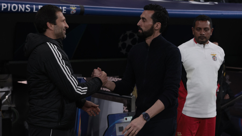 Arbeloa, durante el Real Madrid - Benfica