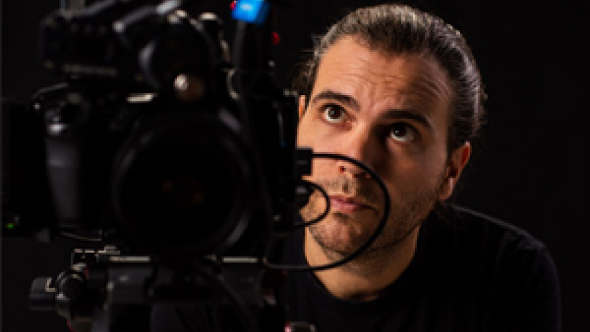 El director de cine de Lorca, Jesús Martínez "El Nota"