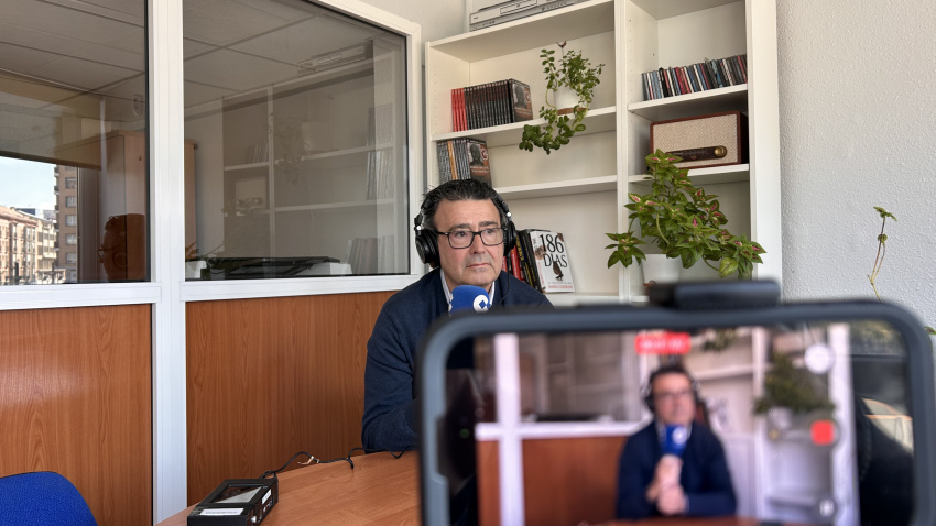 Ángel Cabezuelo durante su intervención en COPE