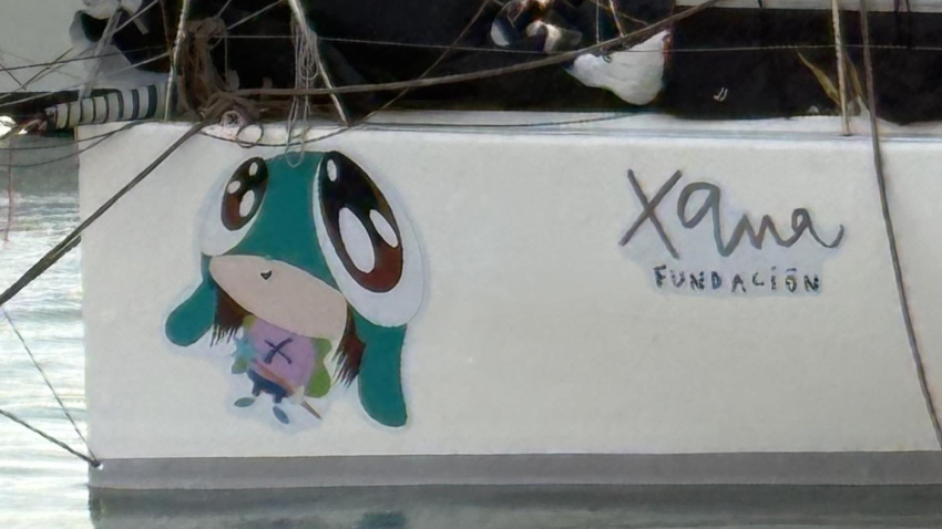 Una imagen detalle de la Fundación Xana, que estará presente en la embarcación