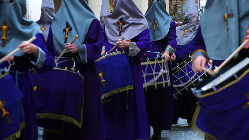 Banda de Tambores de la Hermandad de la Oración de Jesús en el Huerto