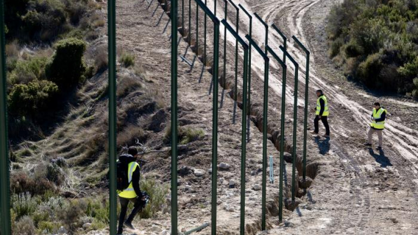 Lugar donde se reintroducirá en lince ibérico en Torrecilla de Valmadrid, Zaragoza