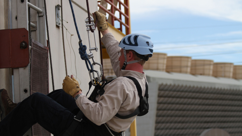 Técnico en trabajo vertical