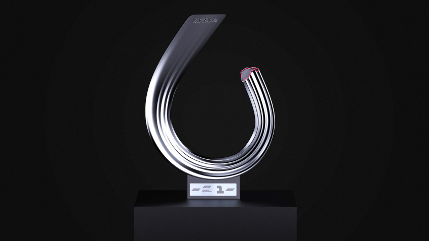 'Monumental': diseño ganador del trofeo que se entregará en el circuito de MadRing durante el GP de España de Fórmula 1