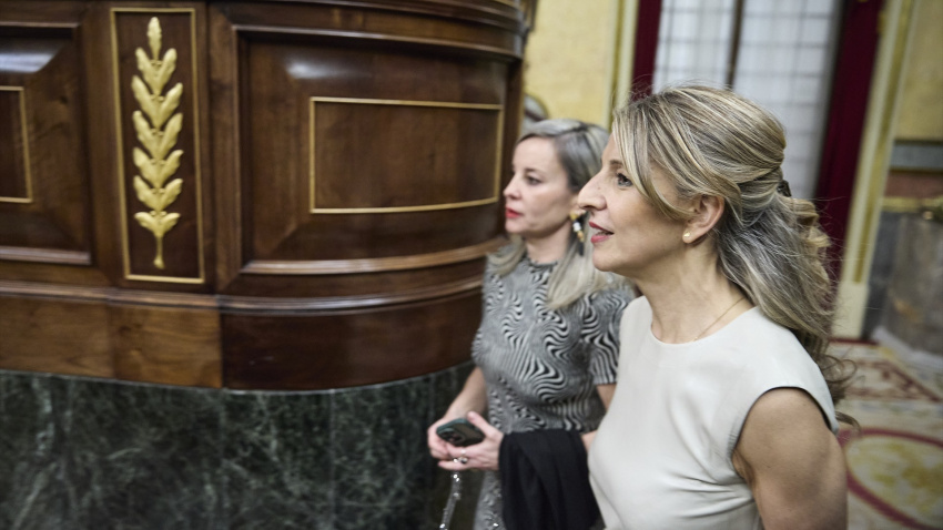 La vicepresidenta segunda y ministra de Trabajo y Economía Social, Yolanda Díaz