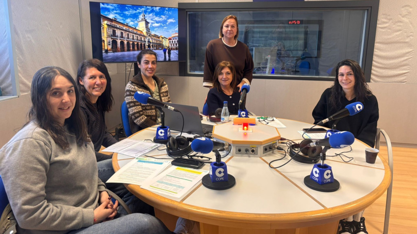 El equipo de centros sociales de Oviedo, en COPE