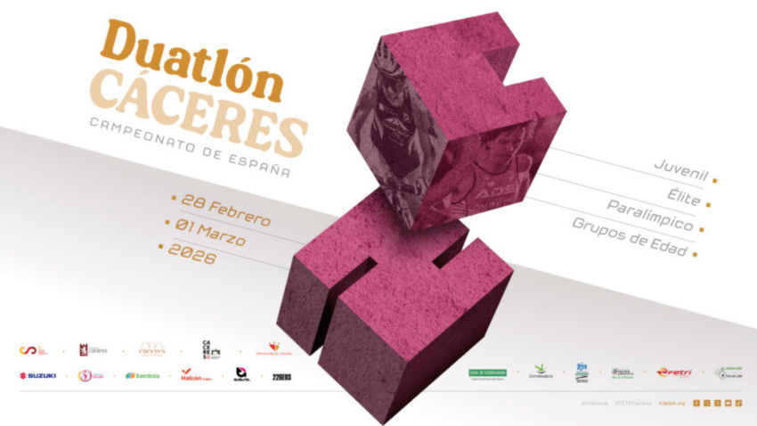 Cartel del evento deportivo