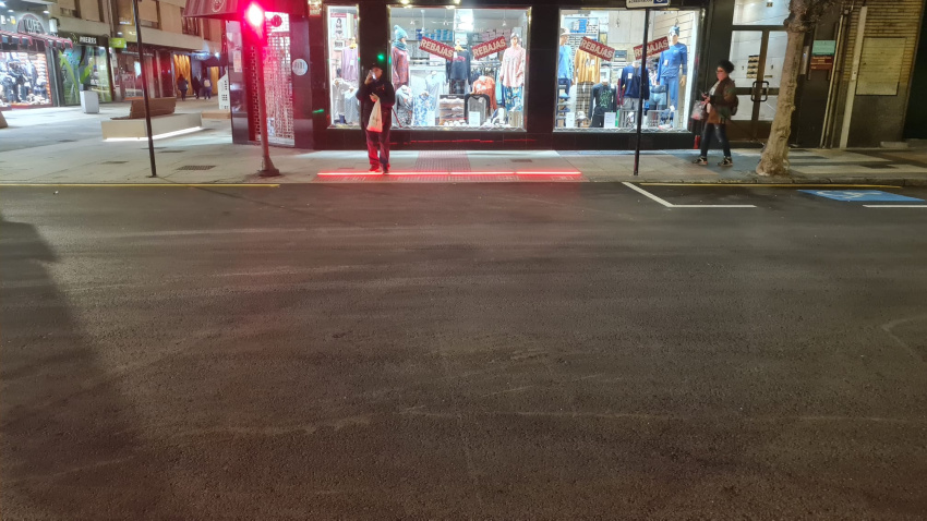 Semáforo para 'zombies' instalado en Mieres