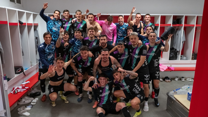 La celebración en el vestuario fue épica.