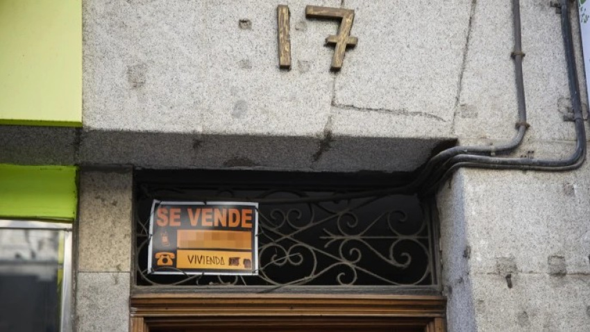 Anuncio de venta de vivienda