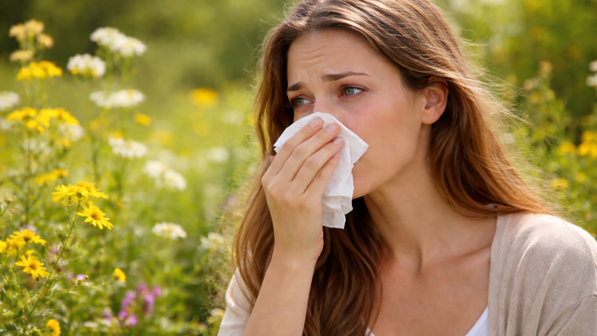 Síntomas de alergia