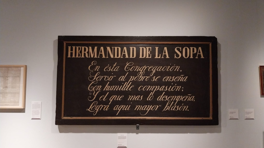 Lema de la Hermandad de la Sopa