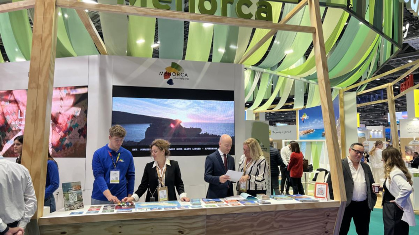 Estand de Menorca en Londres