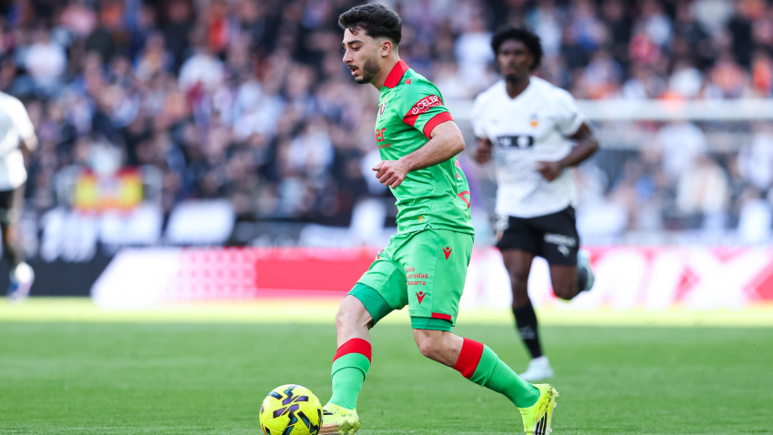Raúl Moro, jugador de Osasuna