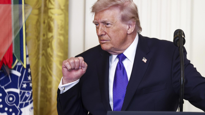 El presidente de Estados Unidos, Donald Trump