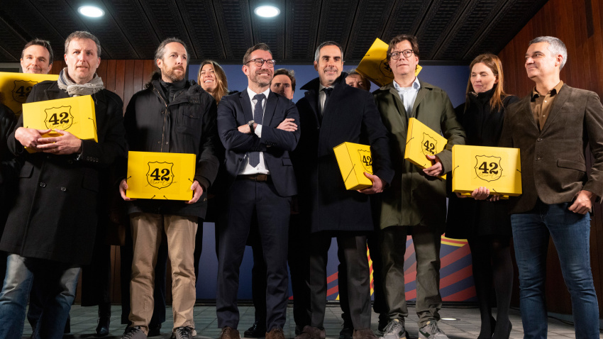 Marc Ciria, candidato a la presidencia del Barcelona tras entregar los avales necesarios