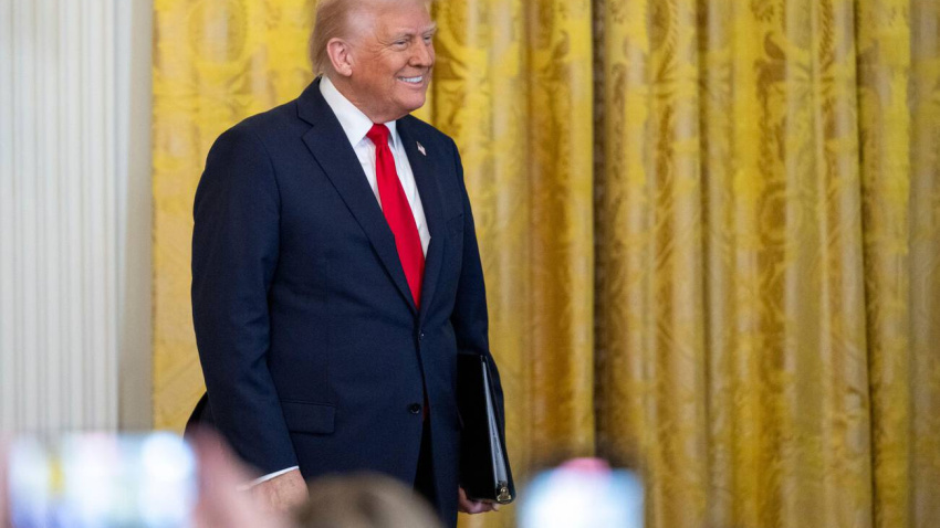 El presidente de Estados Unidos, Donald Trump