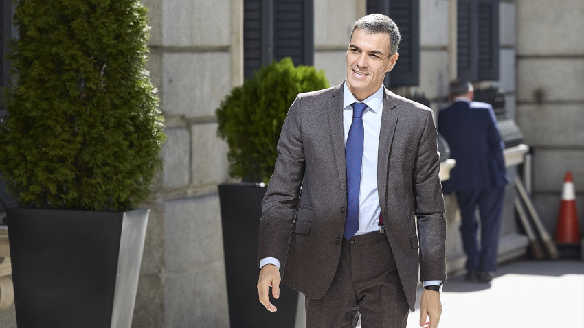 El presidente del Gobierno, Pedro Sánchez