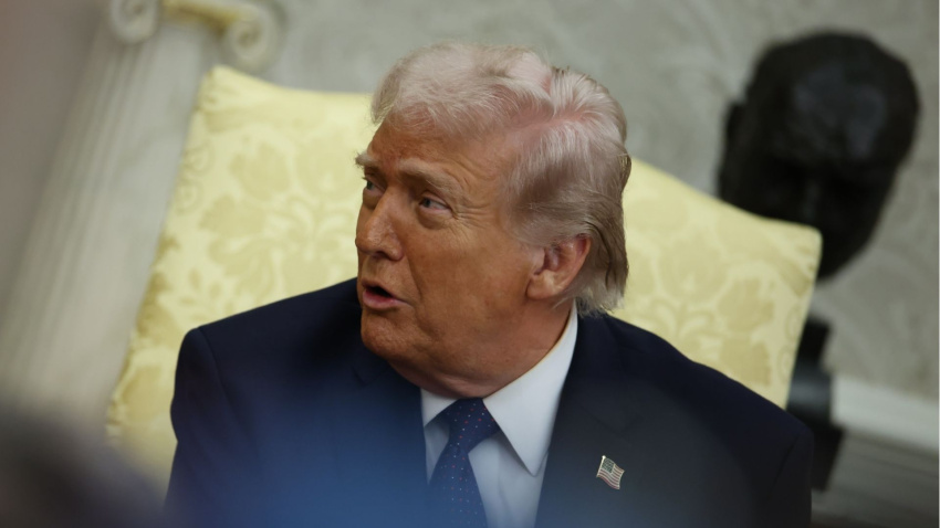 El presidente de Estados Unidos, Donald Trump