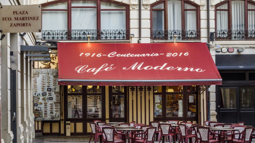 Café Moderno de Logroño