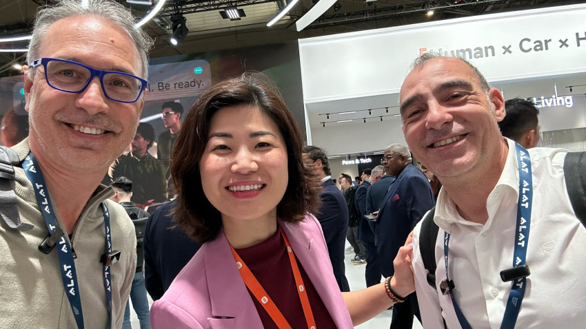 Jaume Sitjà i David Casero al MWC 26