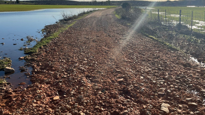 Fernán Caballero cifra en más de 368.000 euros los daños por el temporal y solicita ayuda urgente