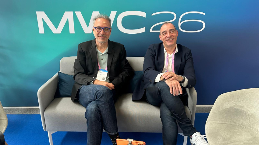 Jaume Sitjà i David Casero al MWC 26