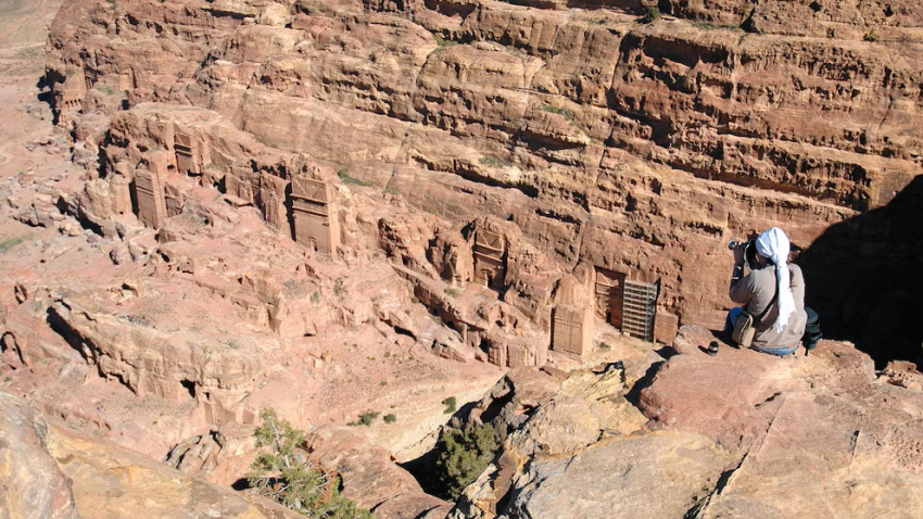 Su objetivo era pasar un par de noches en el desierto de Jordania.