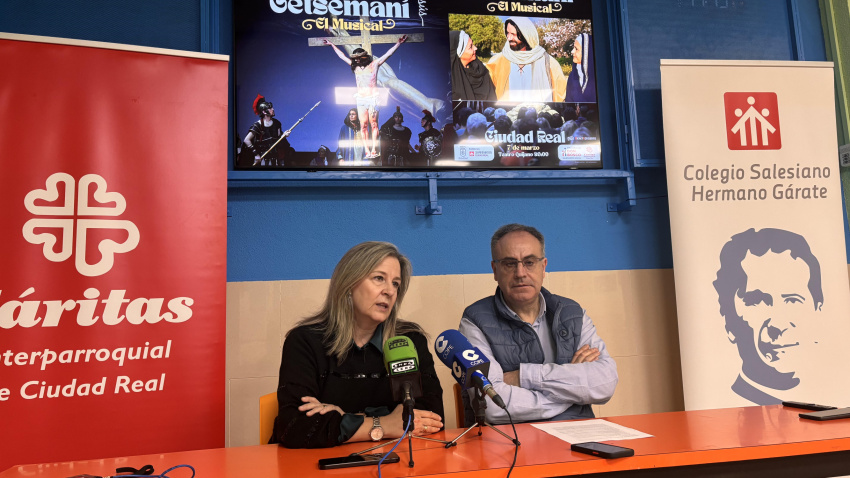 Presentación del musical "Getsemaní" en Salesianos Ciudad Real