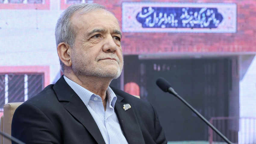 El presidente de Irán, Masud Pezeshkian