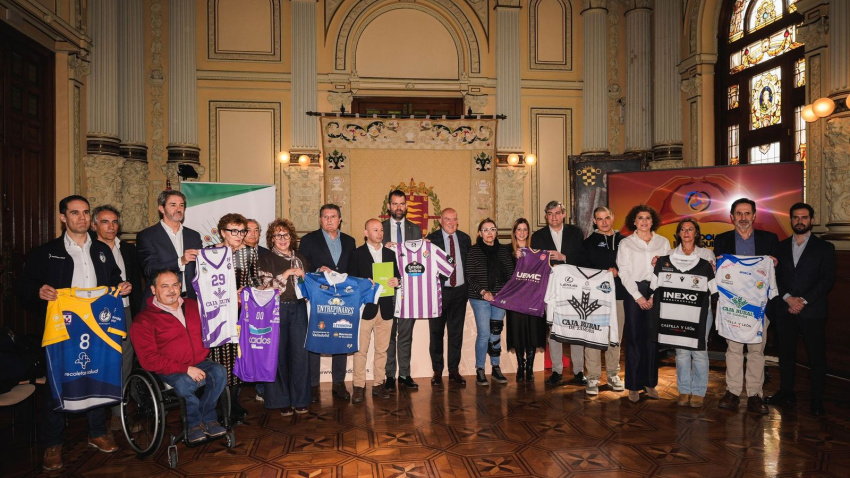 Presentación de la campaña en el Ayuntamiento de Valladolid