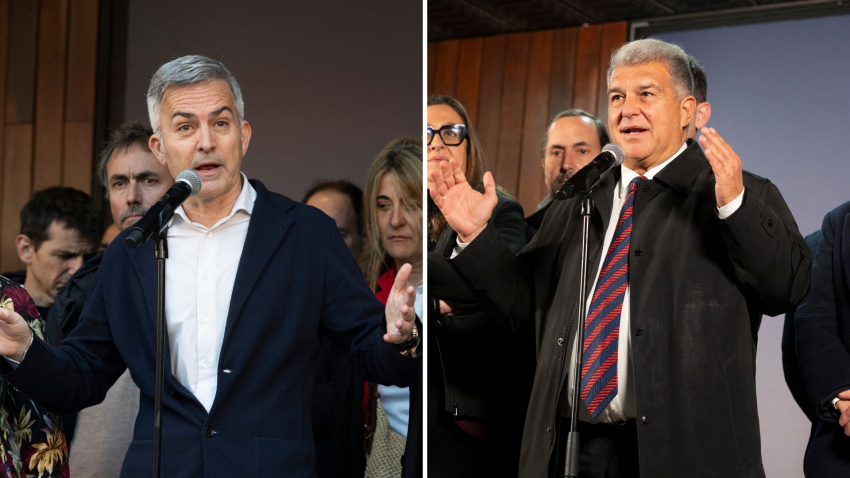 Victor Font y Joan Laporta serán los candidatos que concurran a los comicios electorales del Barcelona.