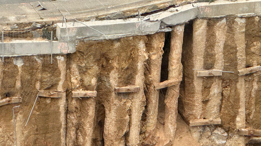 Estado del solar de Pérez Carballo (A Coruña) a 5 de marzo de 2026