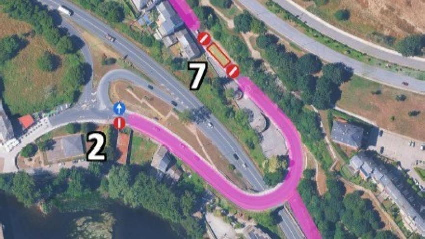 El plan de tráfico diseñado por el gobierno local implica restricciones en el acceso a través de la Volta da Viña