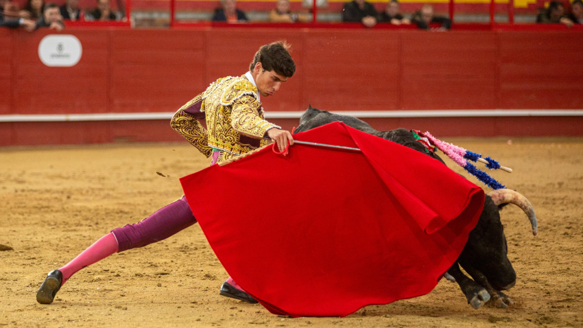 Rodrigo Cobo, durante su actuación en la final del 'Kilómetro Cero'