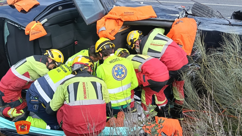Intervención del CPEIS en el accidente