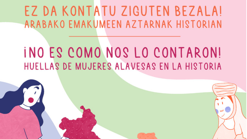 La Diputación alavesa está empeñada en rescatar la memoria de las mujeres de diversas generaciones