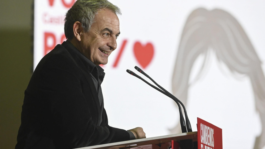 El expresidente del Gobierno José Luis Rodríguez Zapatero