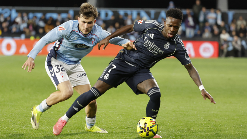 Vinicius en el Celta - Real Madrid