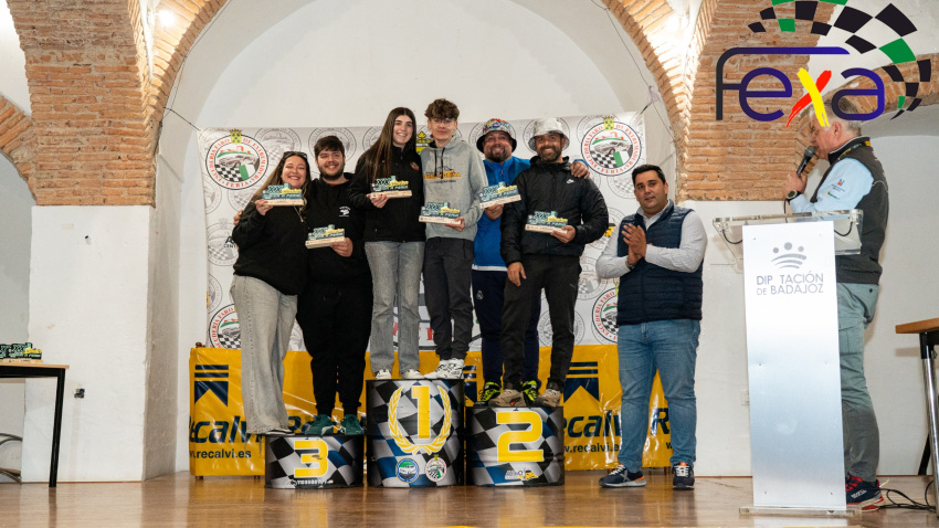 Podio de la Regularidad en Feria