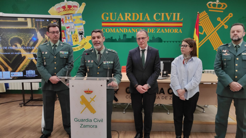 Un instante de la presentación