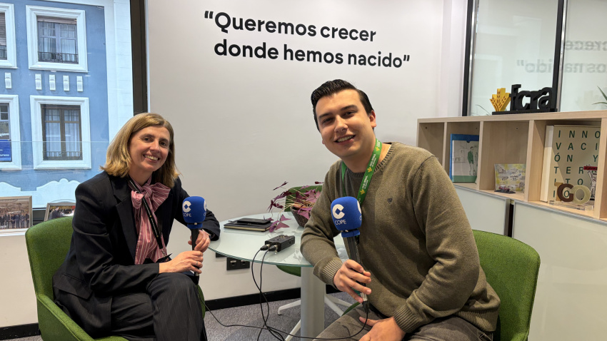 Eva Pando, directora de la Fundación Caja Rural de Asturias, en COPE