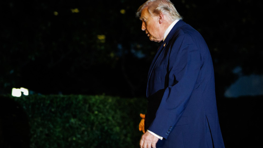 El presidente de Estados Unidos, Donald Trump