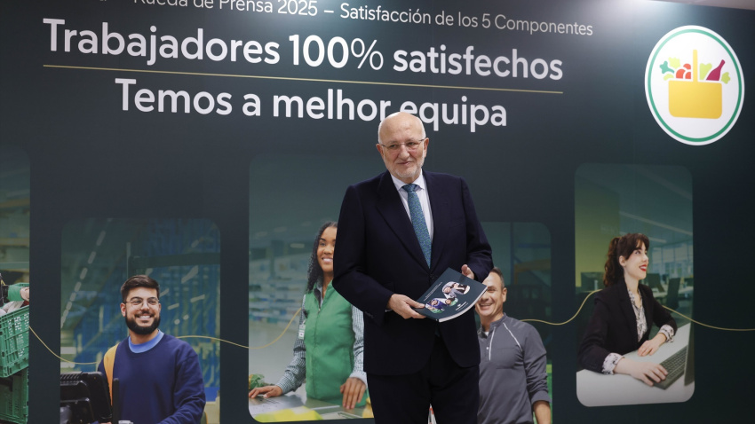 El presidente de Mercadona, Juan Roig