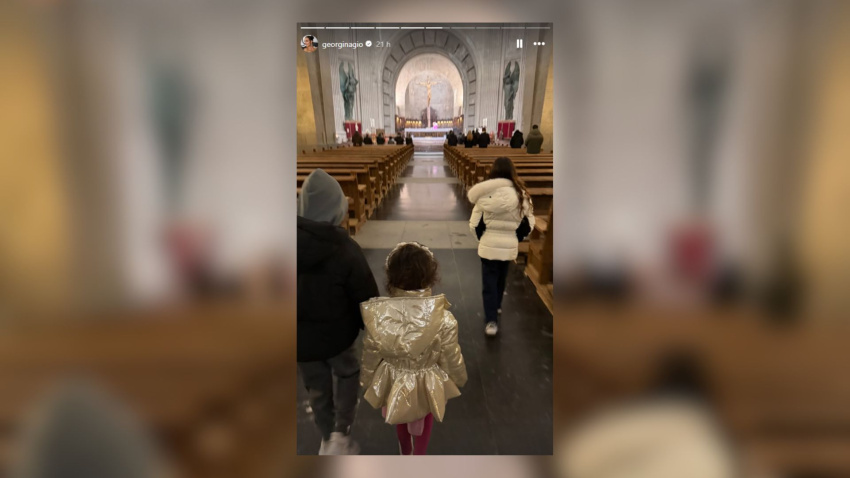 Georgina en el Valle de los Caídos