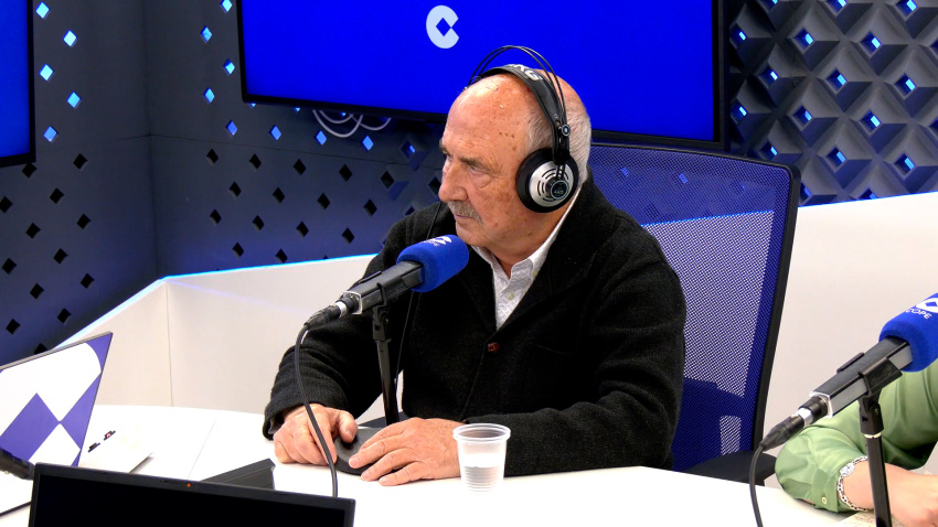 Ángel Tafalla, almirante retirado, en 'La Tarde'