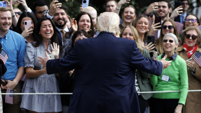 El presidente de Estados Unidos, Donald Trump