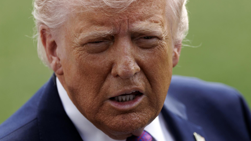 El presidente de Estados Unidos, Donald Trump