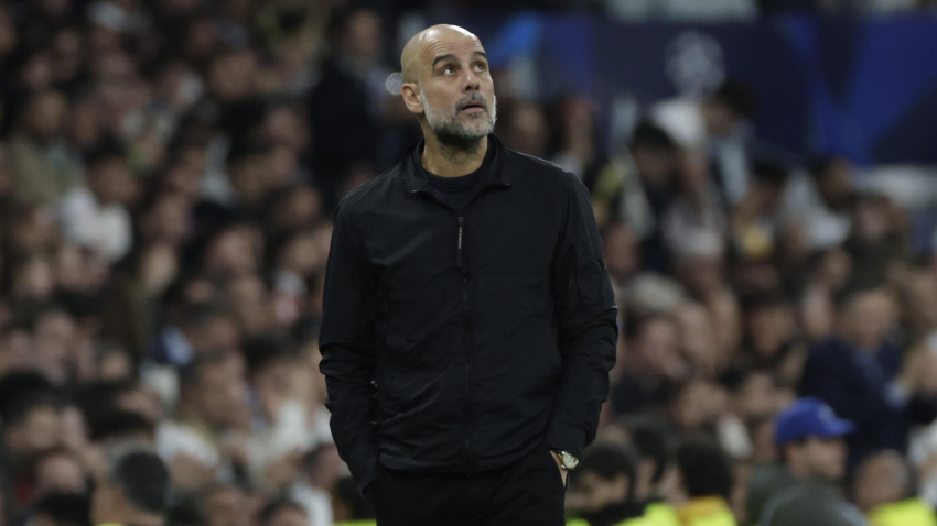 Pep Guardiola, entrenador del Manchester City