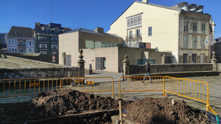 El Vicerreitorado estuvo en el Pazo de Montenegro hasta que se tomó la decisión de su traslado al Campus